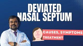 Symptoms of DNS | Deviated nasal septum - Dr.GVK Chaitanya Rao