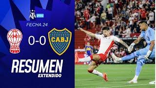 Huracán 0 vs. 0 Boca Juniors | #TorneoBetano | Resumen Extendido | Fecha 24