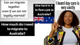 The Question and Answer Video you have been waiting for! MIGRATE TO AUSTRALIA - PART 1