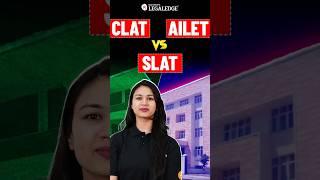 CLAT vs. AILET vs. SLAT: Law Exams Ka Showdown! ️