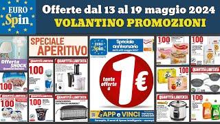 volantino EUROSPIN dal 13 maggio 2024 🟢 Tante offerte a 1 EURO   Offerte e promozioni #anteprima