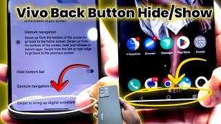 Vivo Mobile Me Navigation Bar Kaise Change Kare || How To Hide/Show Vivo Mobile Back Button