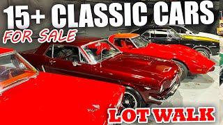 15+ Classic Cars for sale with prices at Bob Evans Classics We Buy and Sell Classic Cars