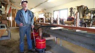 Steam bending wood without using a steambox