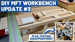 Making My Own MFT (Update #3) - Base Complete, Torsion Box Ready for Assembly, Festool Frustration