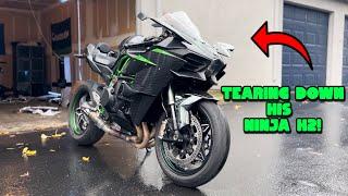 We Stripped Down His Ninja H2...