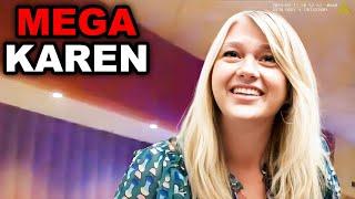 Entitled Karen Throws Temper Tantrum and gets Arrested