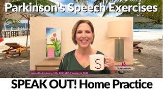 Parkinson's Speech Exercises: Beach