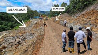 The new Batu Jomba road is very flat