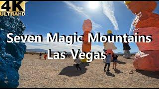 Seven Magic Mountains Las Vegas Full Walkthrough 2024