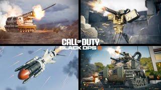 Call of Duty Black Ops 6 - All Scorestreaks Gameplay