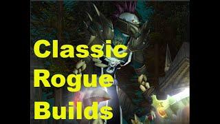 Classic WoW Rogue Leveling Build Guide