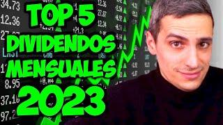 Mejores Acciones DIVIDENDOS MENSUALES 2023  +4%!!