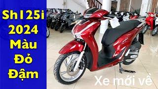 Sh125i 2024 Phiên bản tiêu chuẩn CBS màu đỏ đậm | Minh Nam Lê #sh125 #sh2024 #sh2025 #minhnamle66