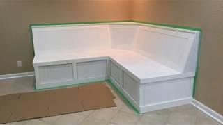 Custom banquette bench