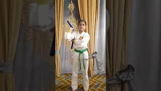 Nunchaku home training by Manahil Zai member of Nadeem Martial arts Academy Rawalpindi.