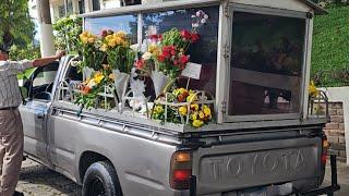 SEPELIO DE DON ARMANDO CANDADITO DESDE EL CEMENTERIO LA BERMEJA 