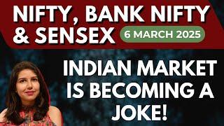 Nifty Tomorrow & Bank Nifty Prediction for 6 March 2025 | Sensex tomorrow | Payal