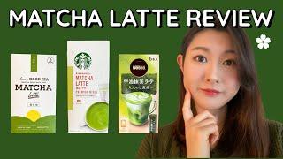 Instant Matcha Latte Review  Nestle, Starbucks and Eat Good Food