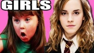 Harry Potter and the Deathly Hallows Trailer Part 2 Deleted Scenes - The Girls (Kids React #13)