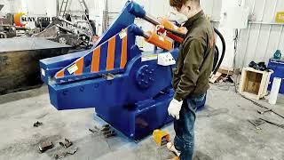 Alligator Shear for Scrap Metal Cutting | Industrial Recycling Machine