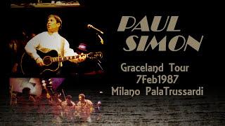 PAUL SIMON - Graceland Tour - Milano 1987