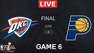 NBA LIVE! Oklahoma City Thunder vs Indiana Pacers Game 6 | June 19, 2025 NBA FINALS LIVE 2K