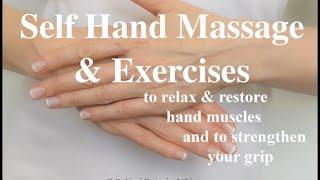 How to Strengthen HAND Grip | Effective Hand Exercises and Massage to Reduce Pain in Joints