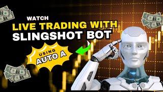 Automation Trading Bot Drives NQ Market || Slingshot Bot #ninjatrader8