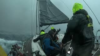 62 Knot Squall Hits Spirit of the Winds | 2024 Rolex Middle Sea Race.