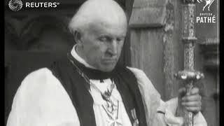 RELIGION: Lang Enthroned as Canterbury Cathedral (1928)