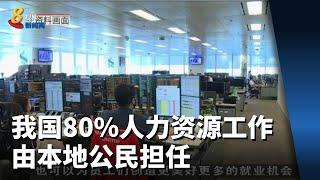 我国80%人力资源工作 由本地公民担任