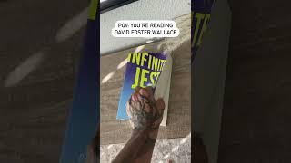 Reading Infinite Jest  #shorts