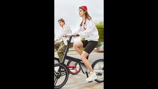 The World's First Chain less electric bicycle  #inventions #futurebikes #foldablecycle