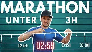 Marathon unter 3 Stunden laufen - Darum schafft es nicht jeder