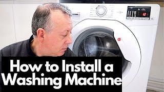 How to Install a Washing Machine