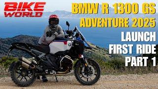 2025 BMW R 1300 GS Adventure | Launch First Ride Part 1