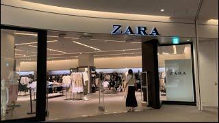 ZARA at Tokyo Odaiba Japan for Men’s Ladies and Kids is all here