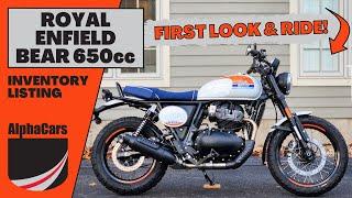 2025 Royal Enfield Bear 650: First Look, Ride, & Overall Impressions!