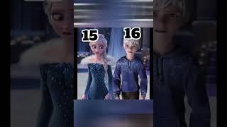 Elsa X Jack  #shorts #jelsa #elsa #jackfrost