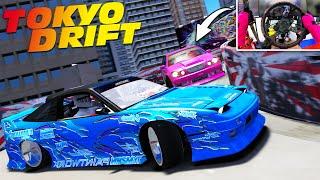 Drifting Tokyo Drift Garage with Pro Drifters!