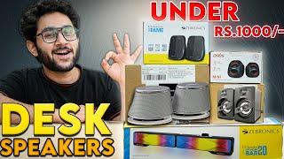 I Tested 5 Desktop/Laptop Speakers Under 1000/-