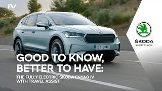 ŠKODA ENYAQ: Travel Assist