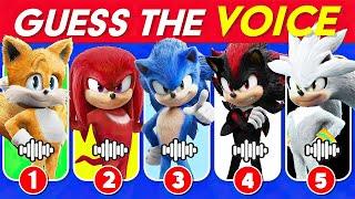 Guess The Sonic the Hedgehog 3 Characters by Voice  Sonic the Hedgehog 3 Movie Quiz | Great Quiz