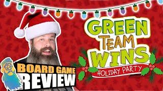 Green Team Wins Holiday Party Review - A MUST for Holiday Parties!