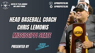 On The Clock: Mississippi State Baseball Head Coach Chris Lemonis