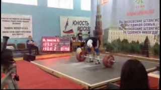 Dmitry Berestov 190kg Snatch + 220kg Clean and Jerk