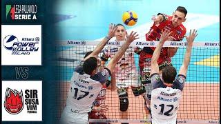 Milano vs. Perugia - Highlights | SuperLega 2024 - Matchday 9