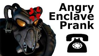 Angry Enclave Soldier Calls Businesses - Fallout 2 Prank Call