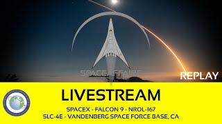 SpaceX - Falcon 9 - NROL-167 - SLC-4E - Vandenberg Space Force Base - October 24, 2024